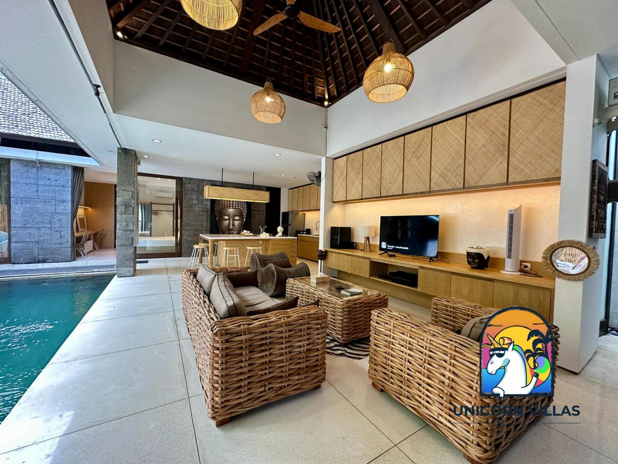 Villa Di Sawah - By Unicorn Villas Bali Kerobokan Zewnętrze zdjęcie